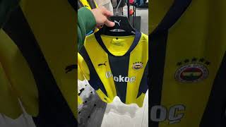 Fenerbahçe yeni forması İşte Fenerbahçenin 2025 model yeni çubuklu forması fenerbahçe [upl. by Lladnyk]