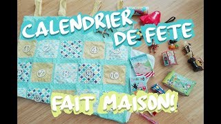 DIY Coudre un calendrier de lavent facile [upl. by Aenet630]