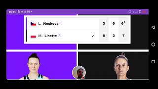 Magda Linette vs Linda Noskova Live Stream  WTA Livesport  Noskova vs Linette Na Żywo [upl. by Bryanty]