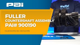 Fuller Countershaft Assembly PAI 900190  OE FULA6756 [upl. by Scharaga]