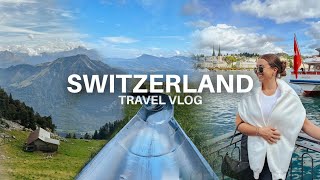 1 Week in SWITZERLAND travel vlog  Zurich Lucerne amp Montreux [upl. by Richmond]