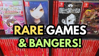 RARE Switch Games amp BANGERS  Game Pickups Episode 63 [upl. by Aicenod]