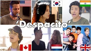 Who Sang It Better Despacito India USA South Korea Netherlands UK Canada [upl. by Emawk]