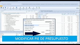 EDITAR PIE DE PRESUPUESTO EN DELPHIN EXPRESS [upl. by Stevie]