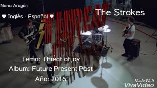 Threat of Joy  THE STROKES Lyrics  Spanish [upl. by Resarf]