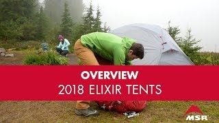 2018 Updates MSR Elixir Tent [upl. by Borchert]