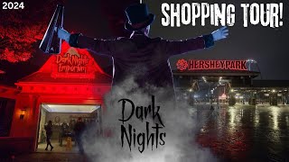 Dark Nights 2024 Shopping Tour at Hersheypark Hershey PA [upl. by Lotti574]