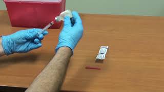 Vaccine Dose Preparation  Dose in 3 mL syringe with 1quot needle IM [upl. by Eaned]