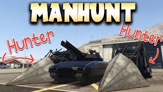 Khanjali vs Phantom Wedges GTA 5 Manhunt [upl. by Kepner299]