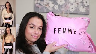 HUGE FEMME LUXE TRY ON HAUL  COURTNEY ALYSSA  2022 [upl. by Neroc433]