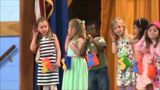 Remsenburg Speonk Kindergarten Spring Concert 2014 [upl. by Malena]