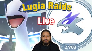 Hosting Lugia Raids LIVE [upl. by Novia100]