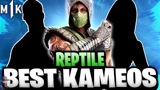 The Best Kameos for REPTILE  Mortal Kombat 1 [upl. by Elolcin]