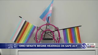 Ohio Senators debate bill on banning genderaffirming care for minors [upl. by Nrehtac518]