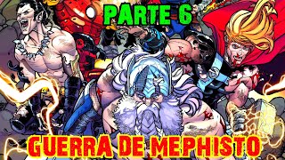 VENGADORES la guerra de Mephisto y los vengadores malignos PARTE 8  alejozaaap [upl. by Eetnwahs]