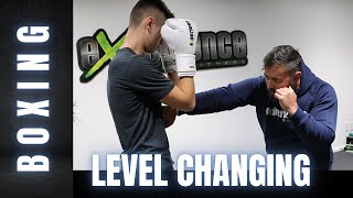 Boxing  Level Changing Your Punches to Land Effective Shots [upl. by Cyprio]