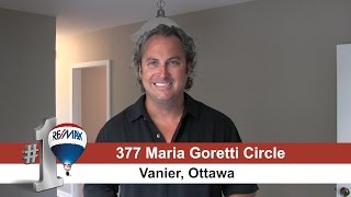 House for Sale 377 Maria Goretti Circle Vanier The Hamre Real Estate Team [upl. by Strader]