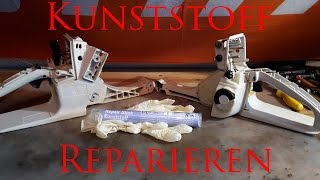 Stihl Kunststoffteile Reparieren  Plastic Repair [upl. by Andromeda]