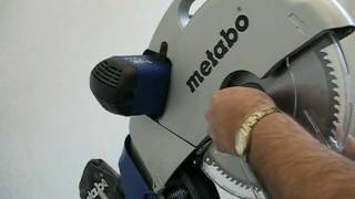 Metabo KS 305 PLUS Crosscut and Mitre Saw with Laser [upl. by Neehcas]