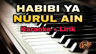 Karaoke Habibi Ya Nurul Ain  Zeeband  Karaoke  Lirik [upl. by Asoj301]