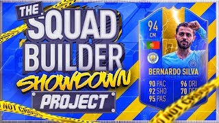 FIFA 19 SQUAD BUILDER SHOWDOWN 94 TOTS BERNADO SILVA The Squad Builder Showdown Project [upl. by Elbertine959]