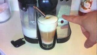 Nespresso DeLonghi Latissima EN 680 First Look and review with Latte Macchiato  english [upl. by Horatia]