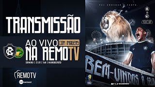 Transmissão  Clube do Remo x Canaã  PARAZÃO 2024 [upl. by Sancho]