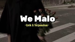 We Malo  Amr Diab Cover Lirik amp Terjemahan  Viral di Tiktok [upl. by Cates]