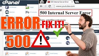 How to Fix 500 Internal Server error Step by Step ☑️ [upl. by Ayekam822]