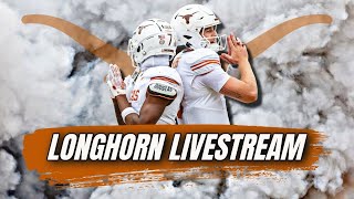 Longhorn Livestream  Texas Focus Shifts to UTSA Week  Recruiting Updates  SEC Football [upl. by Hoisch302]