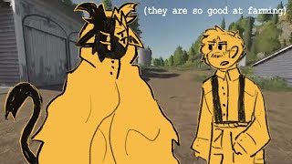 arthur and john but theyre farmers  malevolent animatic [upl. by Dragoon]