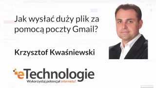 Jak wysłać duży plik za pomocą poczty elektronicznej [upl. by Ahsiener59]