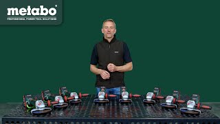 Metabo stellt vor 1500 Watt AkkuWinkelschleifer Brushless [upl. by Araek]