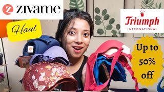 Zivame Haul 50 Off on Bra 2022 Lingerie Must watch before purchase [upl. by Ecidnak]