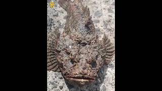 Facts about Stonefishthe worlds most poisonous fish😱😮 shorts facts [upl. by Mateo998]