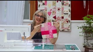 Dica de Sexta  Bloco rápido com efeito entrelaçado Tutorial Patchwork [upl. by Lemire]