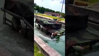 SoldierTested Hummer H1 Takes on Water in Epic Military Trial shorts military viral [upl. by Briano]