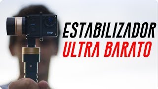 El mejor GIMBAL BARATO para GOPRO y cámaras deportivas [upl. by Lilaj849]