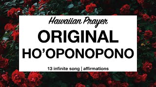 hooponopono original prayer  forgiveness practice [upl. by Boylan]