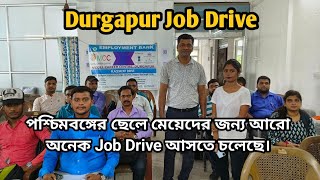 Durgapur Job Drive  12th Pass Recruitment  50 Candidate Joined today  Local job vacancy news [upl. by Hras407]