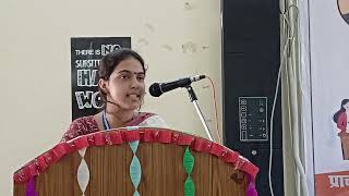 Atmanirbhar Bharat  Speech Competition  Vardhaman College Bijnor [upl. by Ariaj]