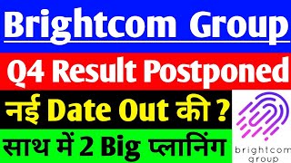 BCG share news Q4 RESULT Postponed   BCG share latest news  Brightcom Group share latest news [upl. by Yssej441]