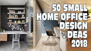 50 Small Home Office Design Ideas 2018 [upl. by Decrem]