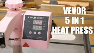 Vevor 5 in 1 Heat Press Setup [upl. by Carlin]