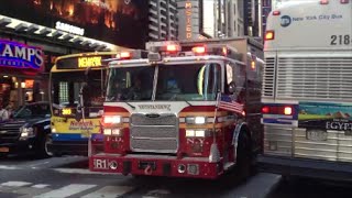 1 Million Views Special FDNY Responding Compilation 6 Blazing Sirens amp Loud Air Horns Throughout NYC [upl. by Joerg770]