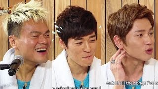 Happy Together  Park Jinyoung Kwill Seo Jiseok amp Han Eunjeong 20131218 [upl. by Immot33]