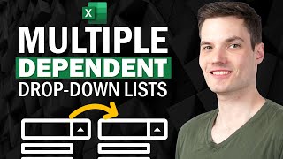 Dependent Drop Down List in Excel Tutorial [upl. by Algie]