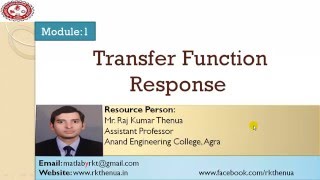 Lecture21Transfer Function Response and Bode plot in MATLAB HindiUrdu [upl. by Oileduab]