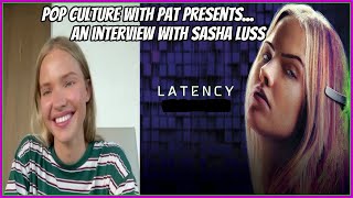 Sasha Luss Talks New Movie LATENCY Working With Alexis Ren AI The Gaming World and MUCH More [upl. by Atteloc]