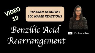 100 Name Reactions 019  Benzilic Acid Rearrangement  Carbonyl Reaction [upl. by Abraham105]